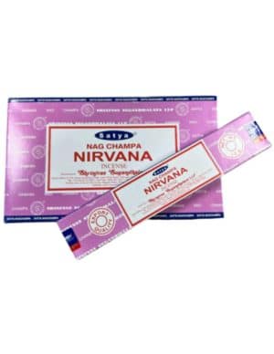 Satya Nirvana wierook 12 pakjes 15 gram per pakje