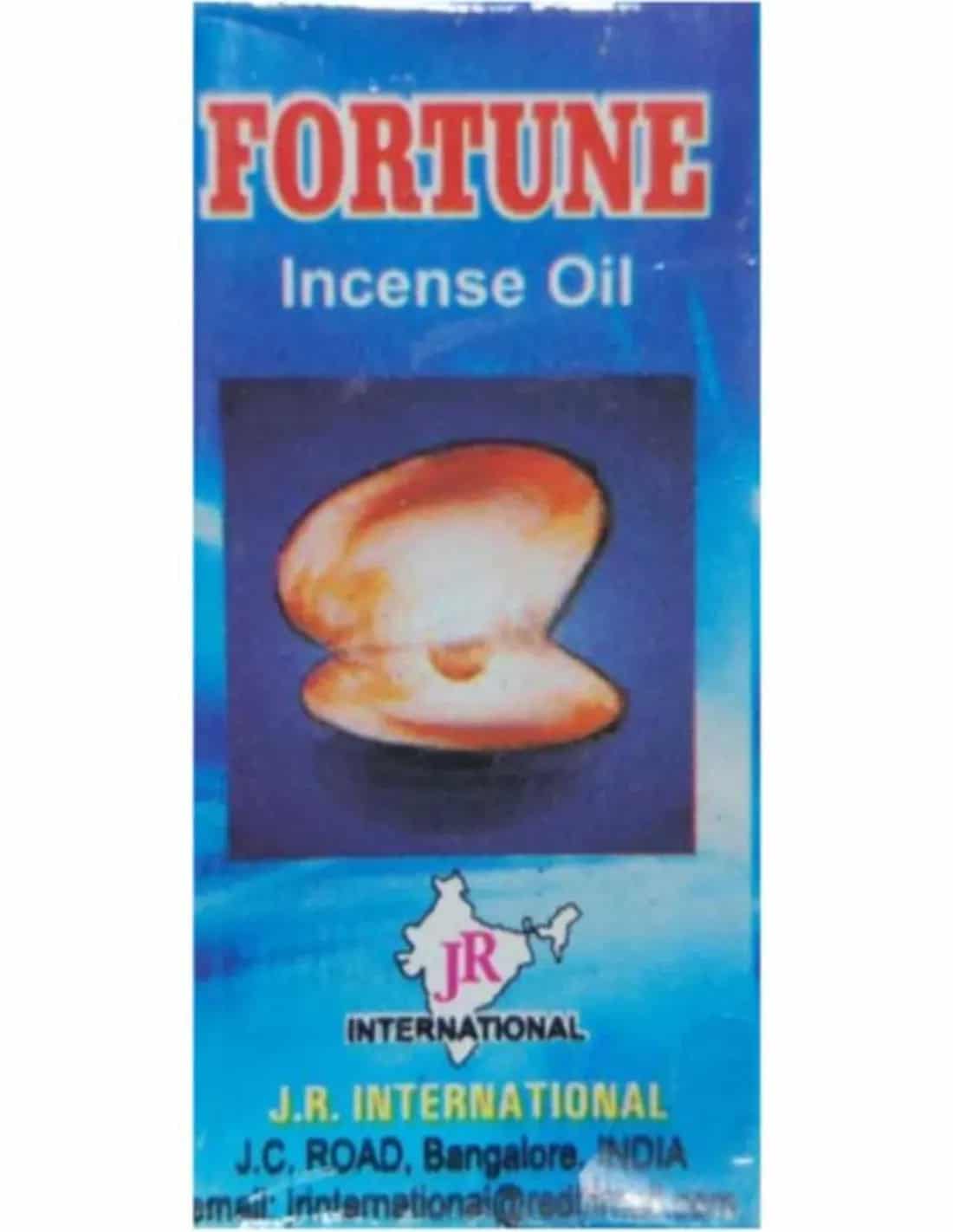 Fortune Wierookolie Geconcentreerd 6 Flesjes 8 ml Geurolie Brander Gebruik