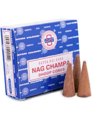 Orginele Nag Champa wierook wereldwijd populair 10 kegels per doosje