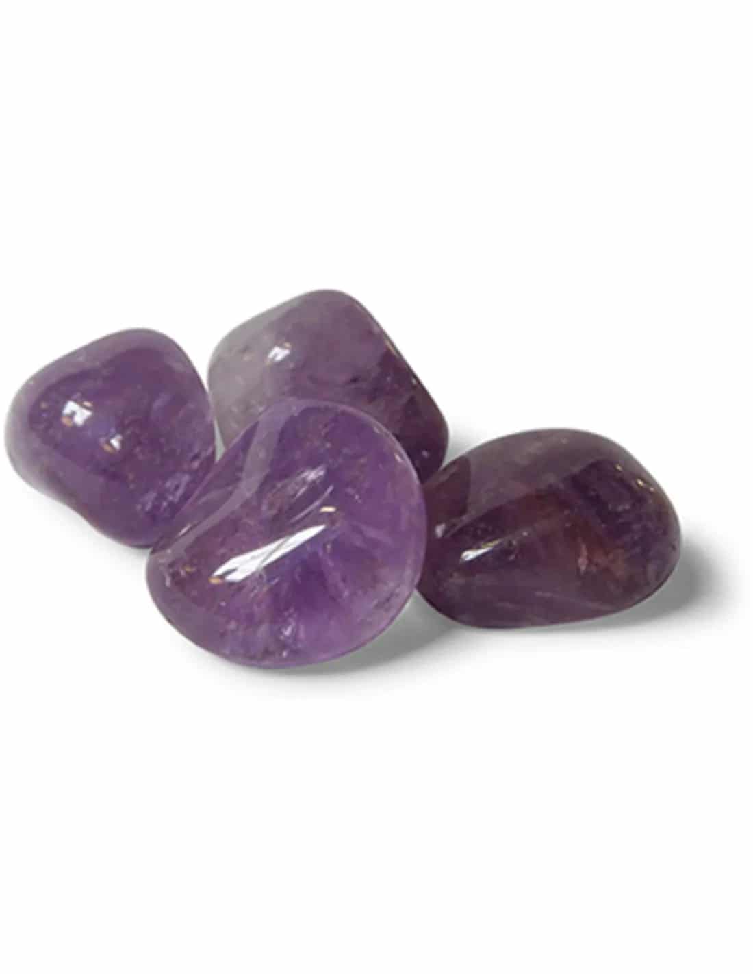 Amethist A trommelstenen 100 gr. (mt2-3)