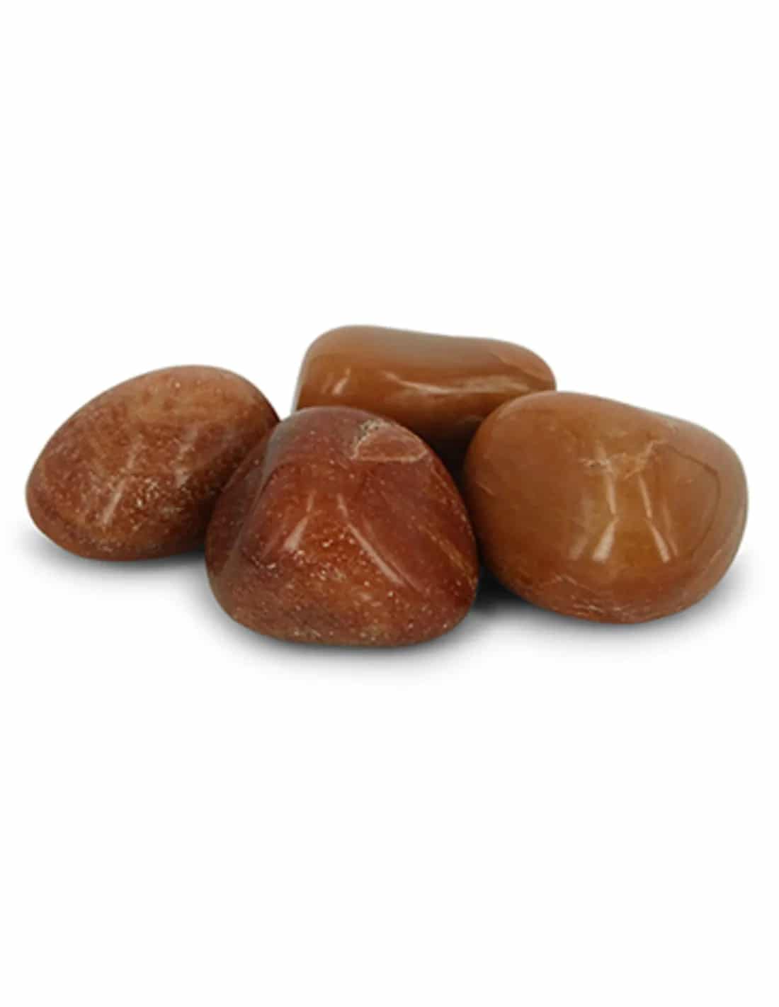 Aventurijn oranje trommelstenen 250 gr. (mt3)