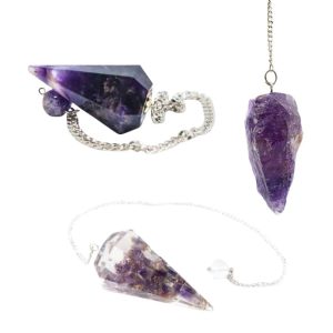 Amethist Pendel Set - Bundel