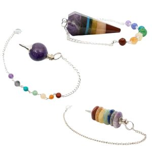 7 Chakra Pendel Set - Bundel