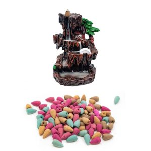 Backflow Brander Forest Relaxation met 200gram Basic Cones - Bundel