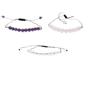 Verstelbare Armbanden Gouden Driehoek Set - Bundel