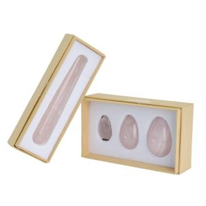 Rozenkwarts Yoni Massage Set