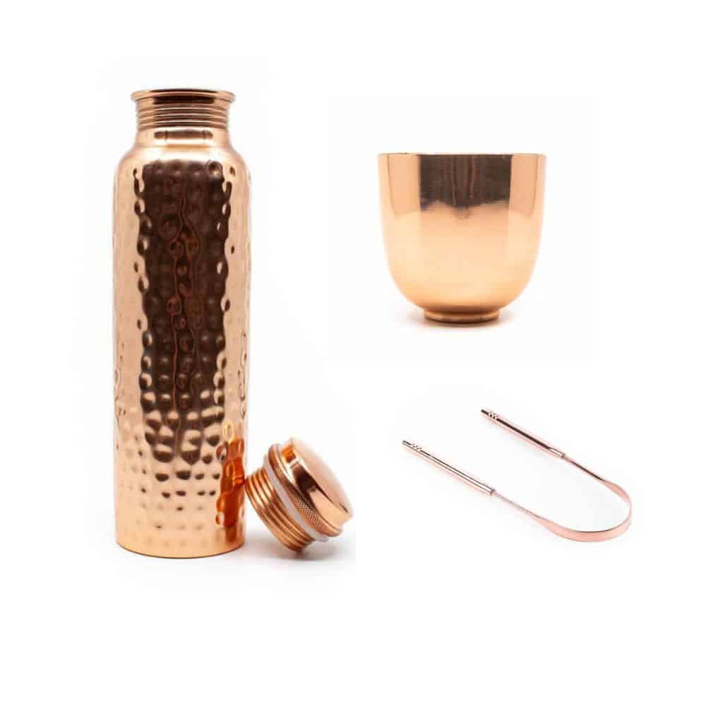 Ayurveda Koper Verzorging Set - Bundel