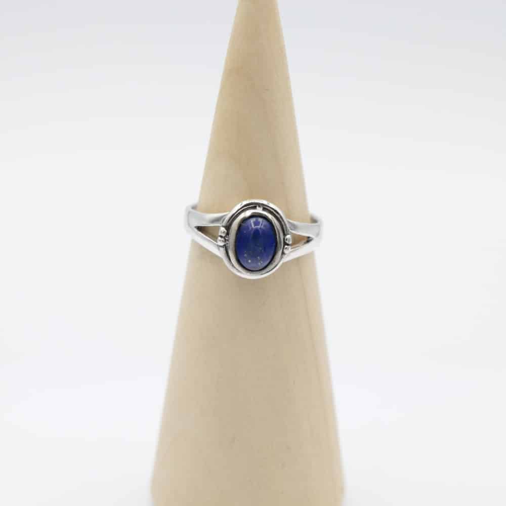 Zilveren Ring met Lapis Lazuli Steen HR22