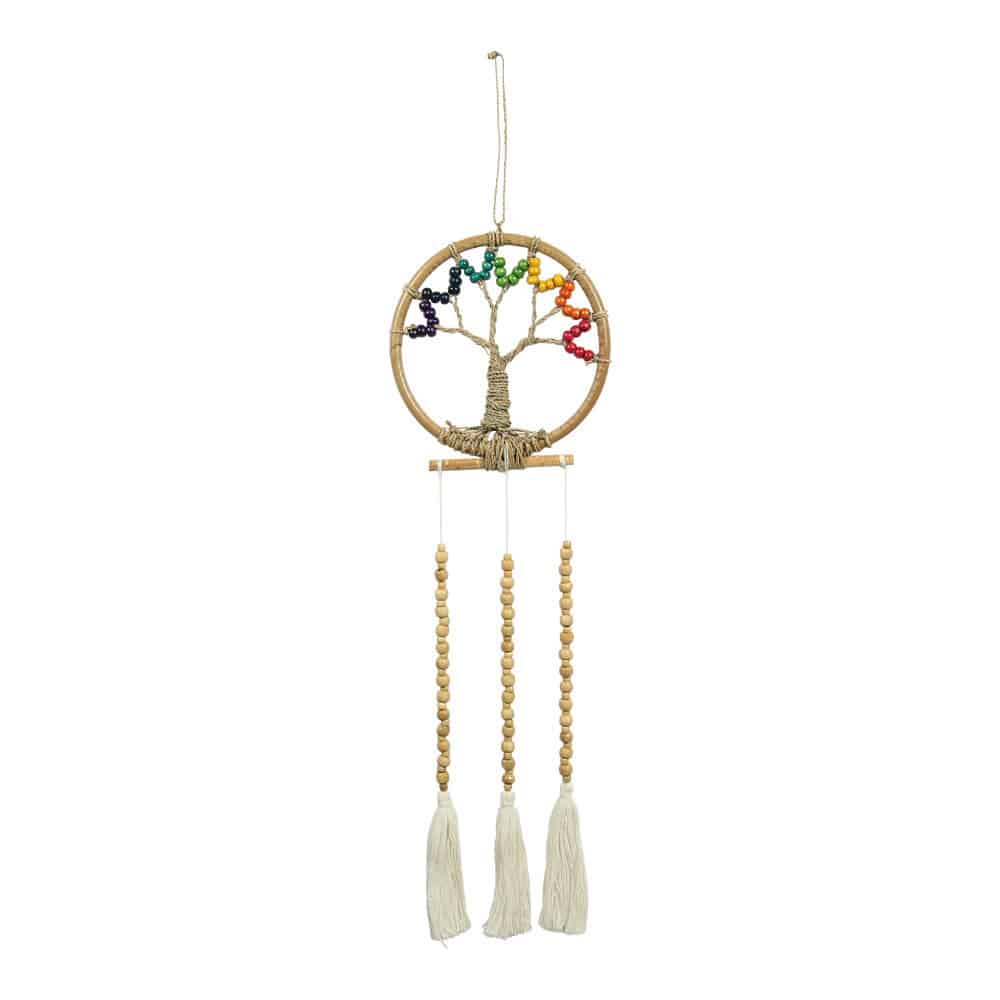 Dromenvanger Hout Tree of Life Meerkleurig Sarana