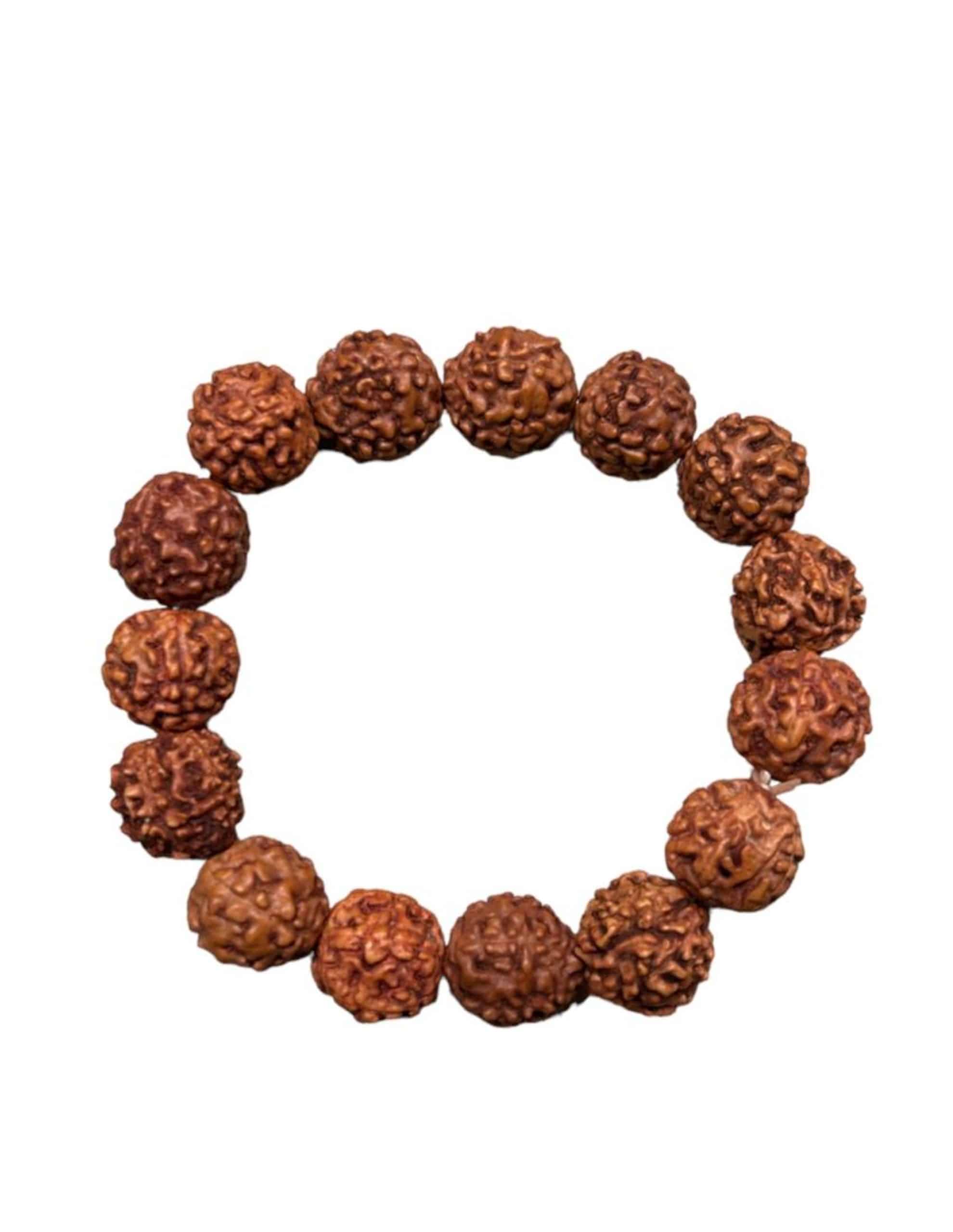 Armband Rudraksha groot