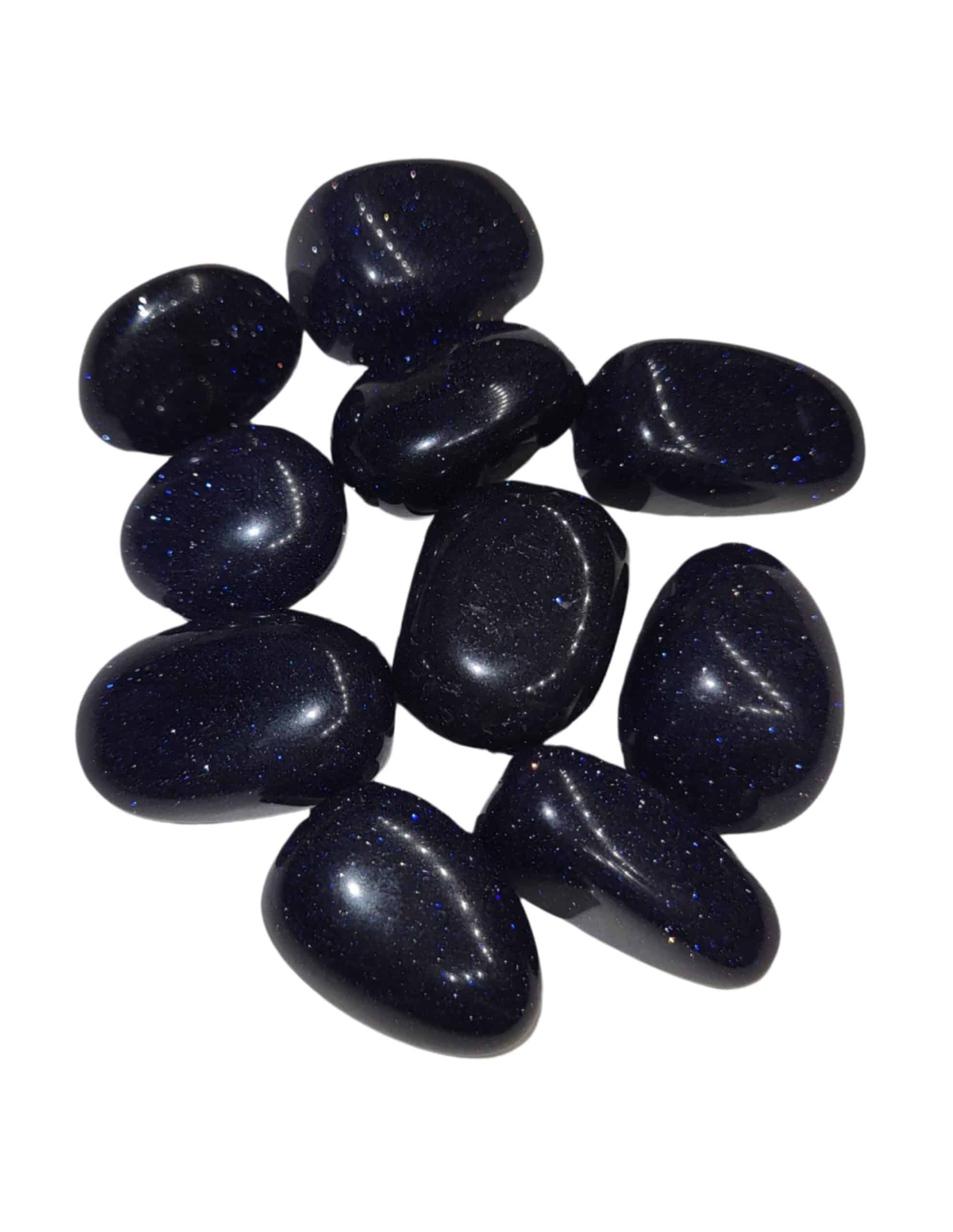 Blaufluss trommelstenen 100 gr. (synth) (mt3)