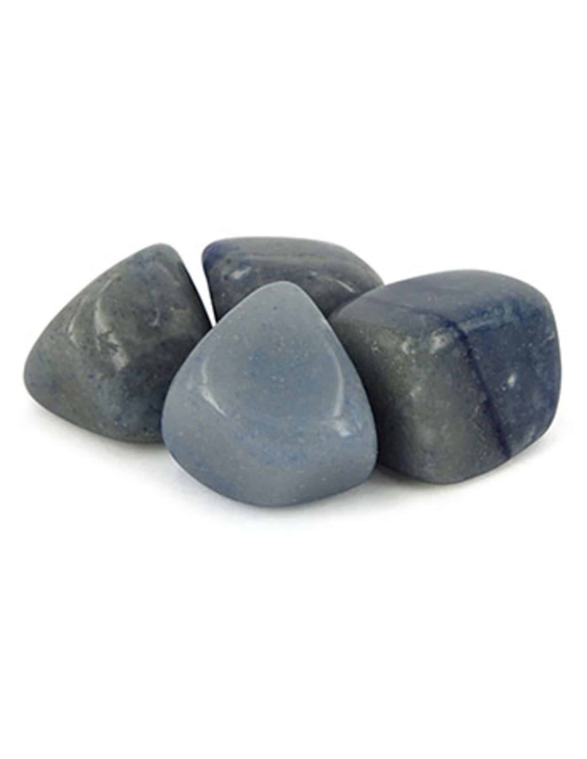 Blauwe kwarts 500 gr. trommelstenen (mt3)
