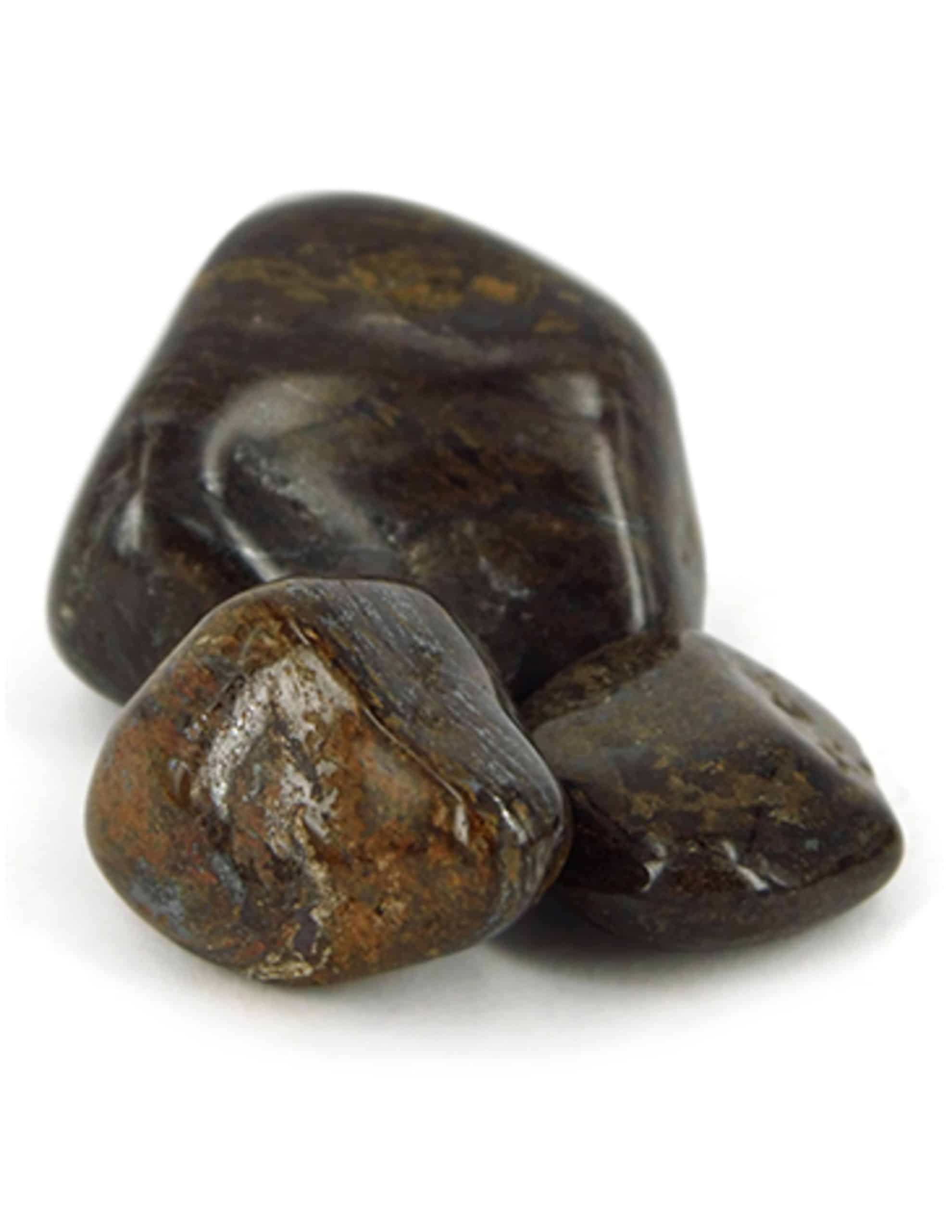 Bronziet trommelstenen 500 gr. (mt3)