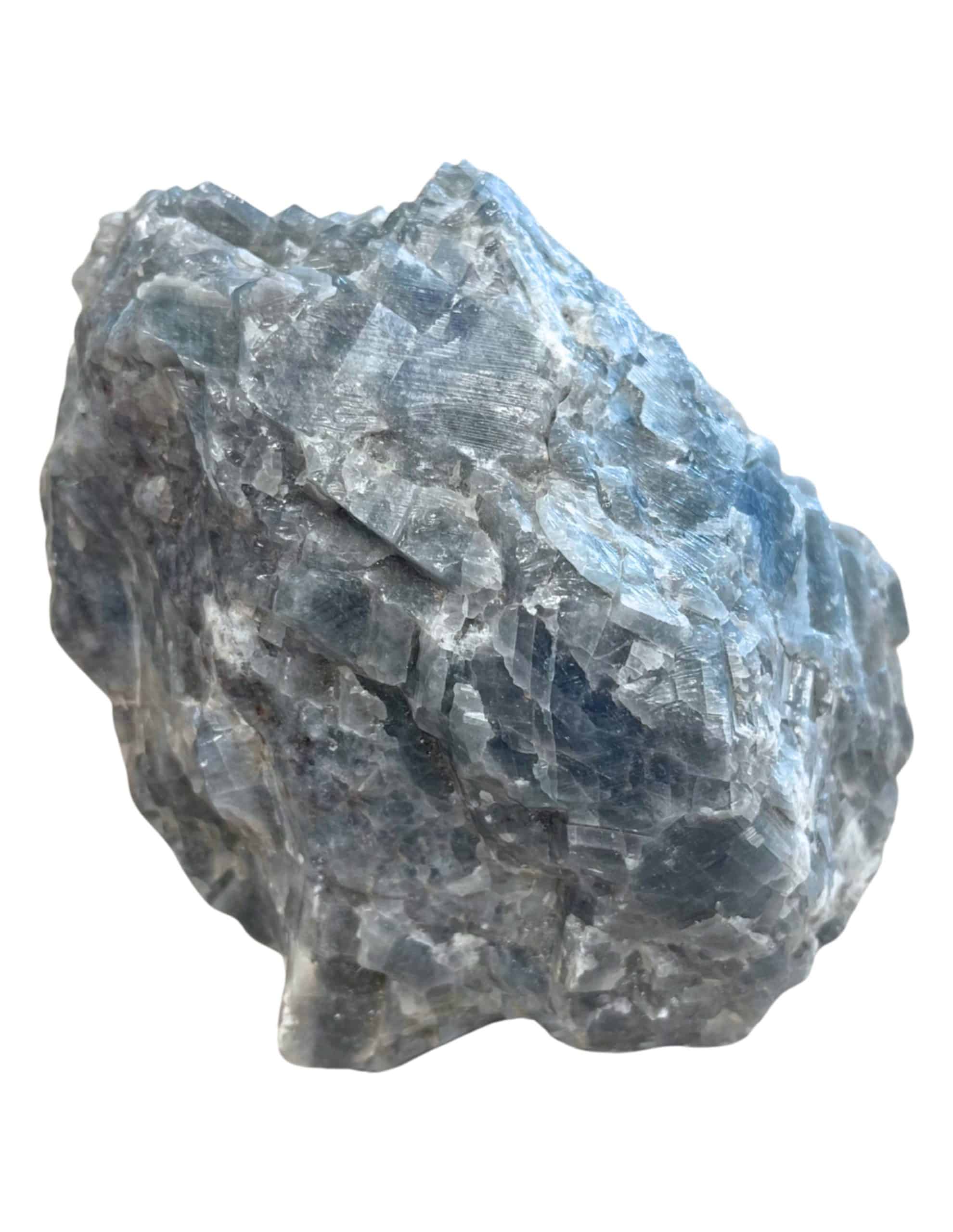 Ruw blauwe Calciet uit Mexico voor decoratie en sfeer