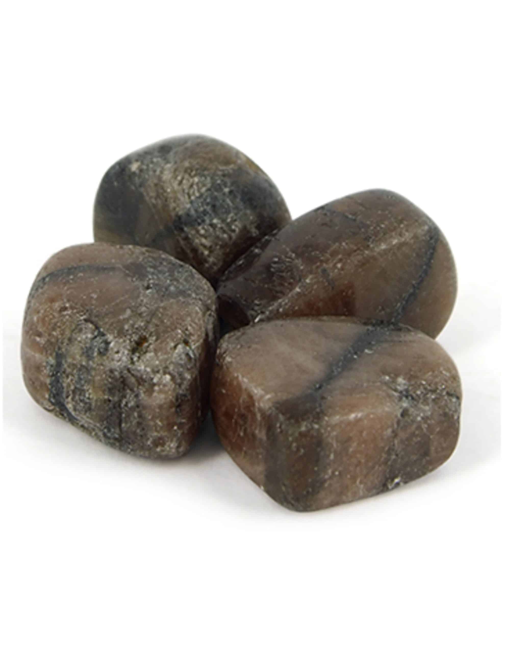 Chiastoliet trommelstenen 250 gr. (mt3)