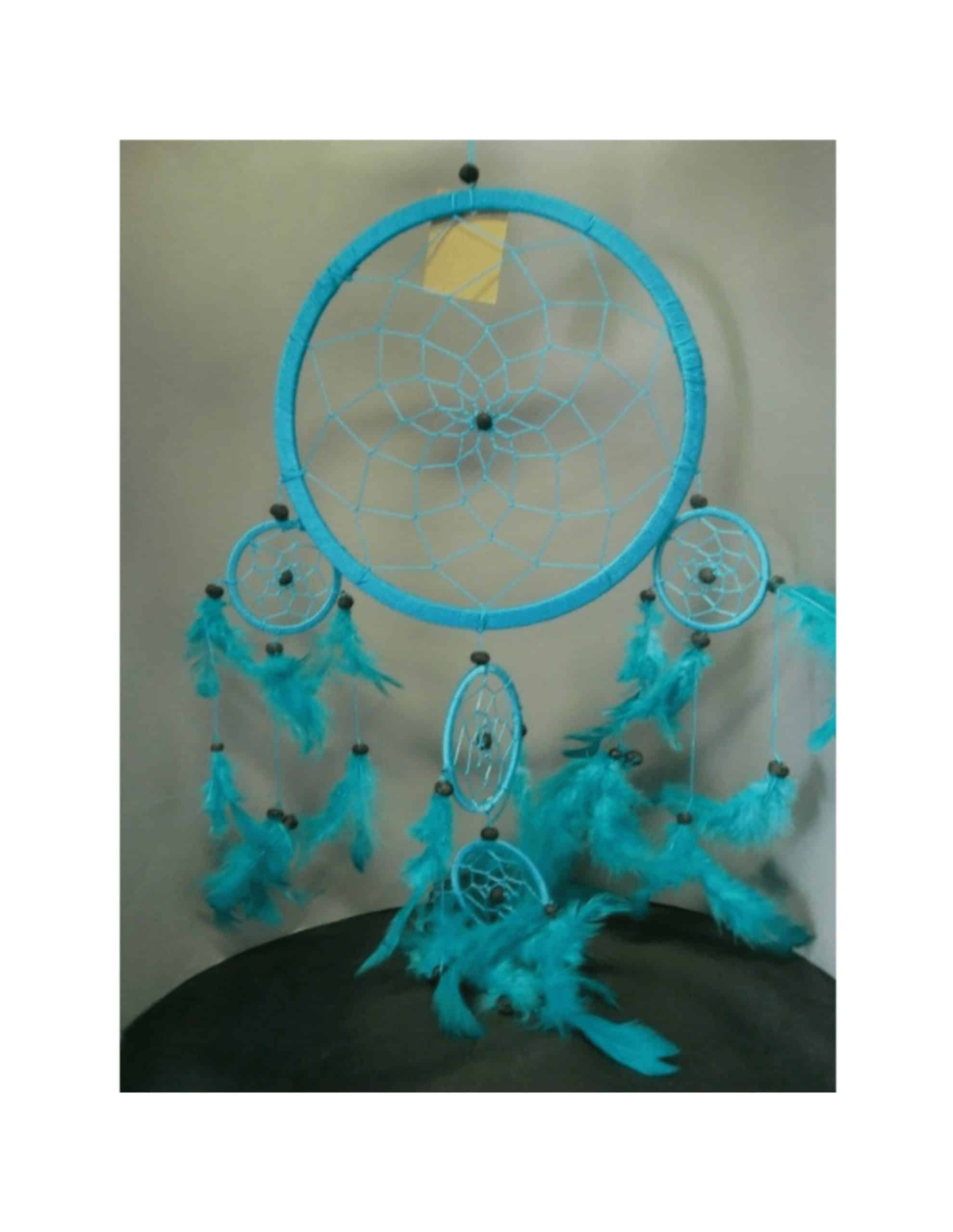 Dromenvanger Bohemian Stijl Veertjes Kralen Decoratie Wanddecoratie