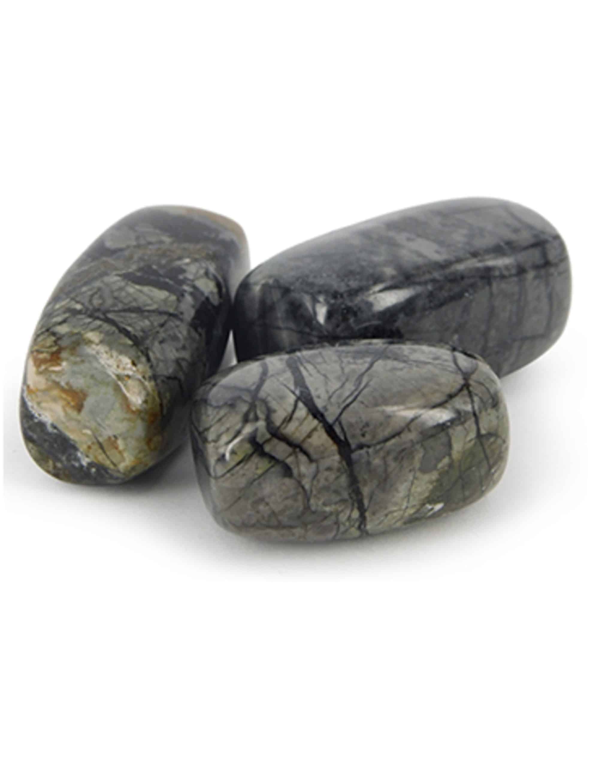 Jaspis Picasso trommelstenen 500 gr. (mt3)