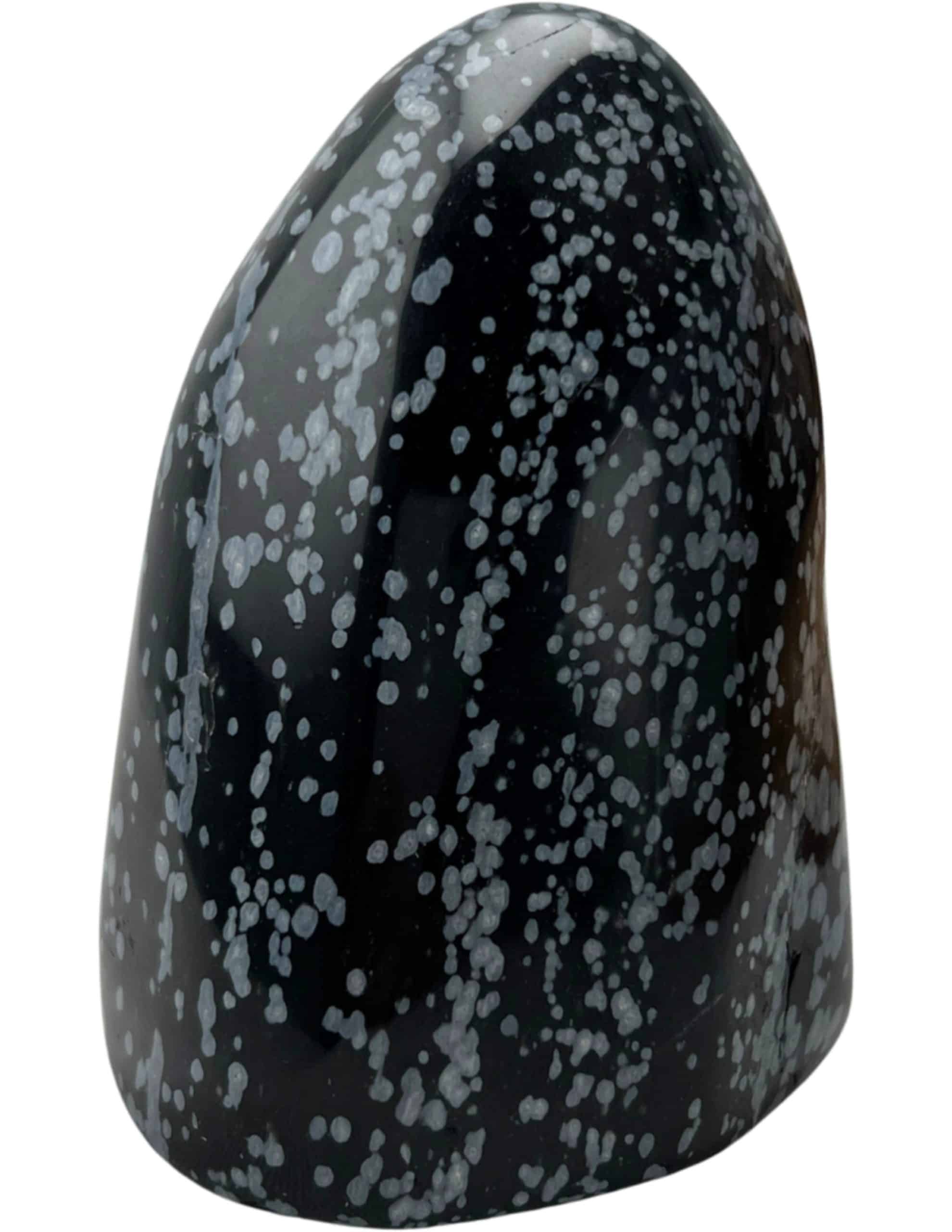 Obsidiaan sneeuwvlok sculptuur nr.01