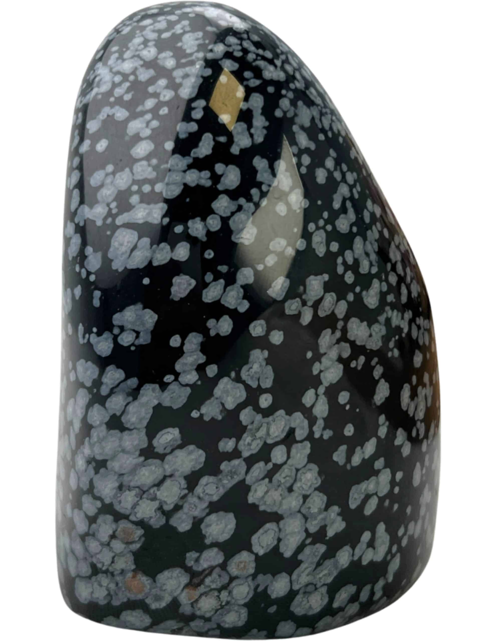 Obsidiaan sneeuwvlok sculptuur nr.02