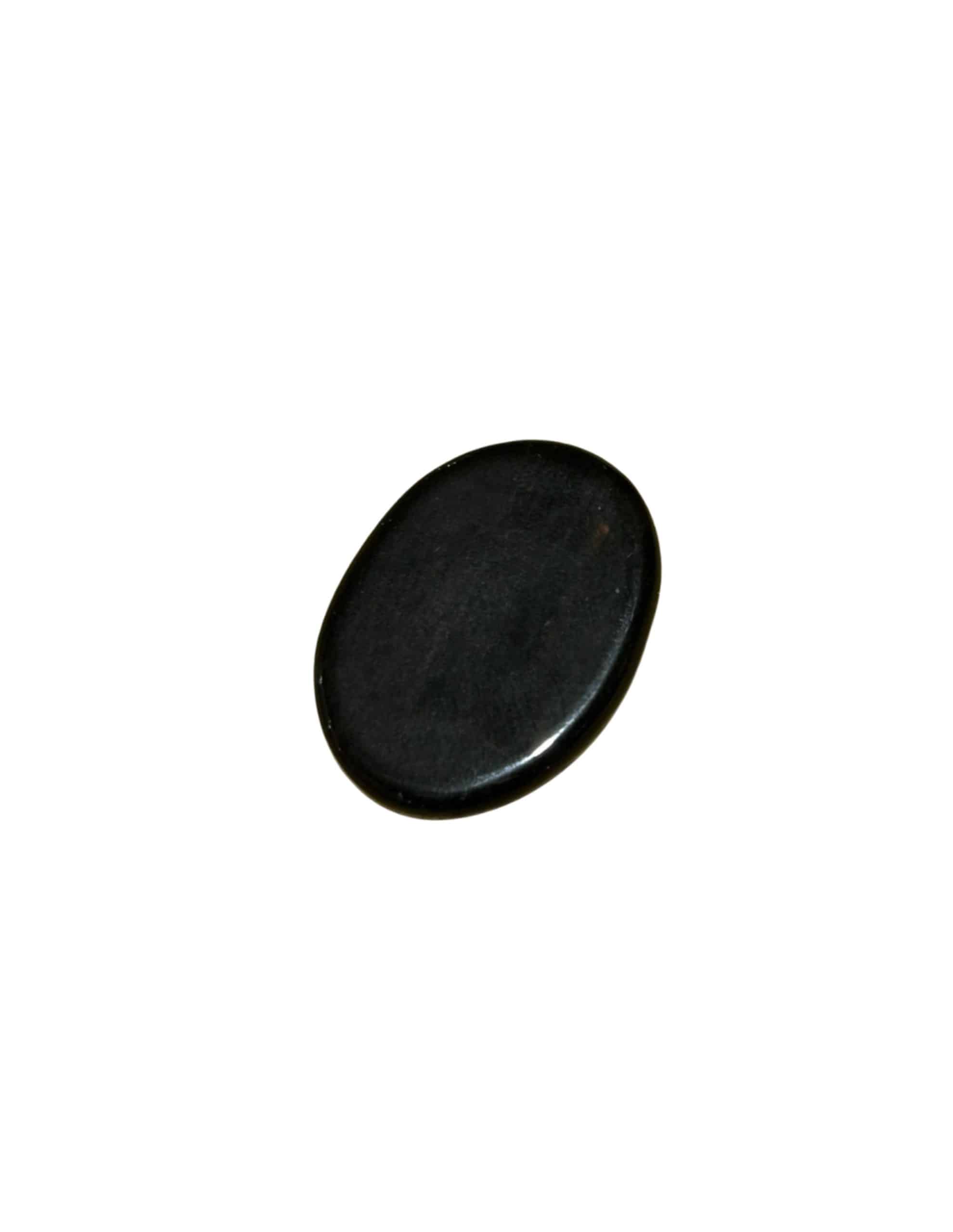 Obsidiaan transparant zaksteen klein