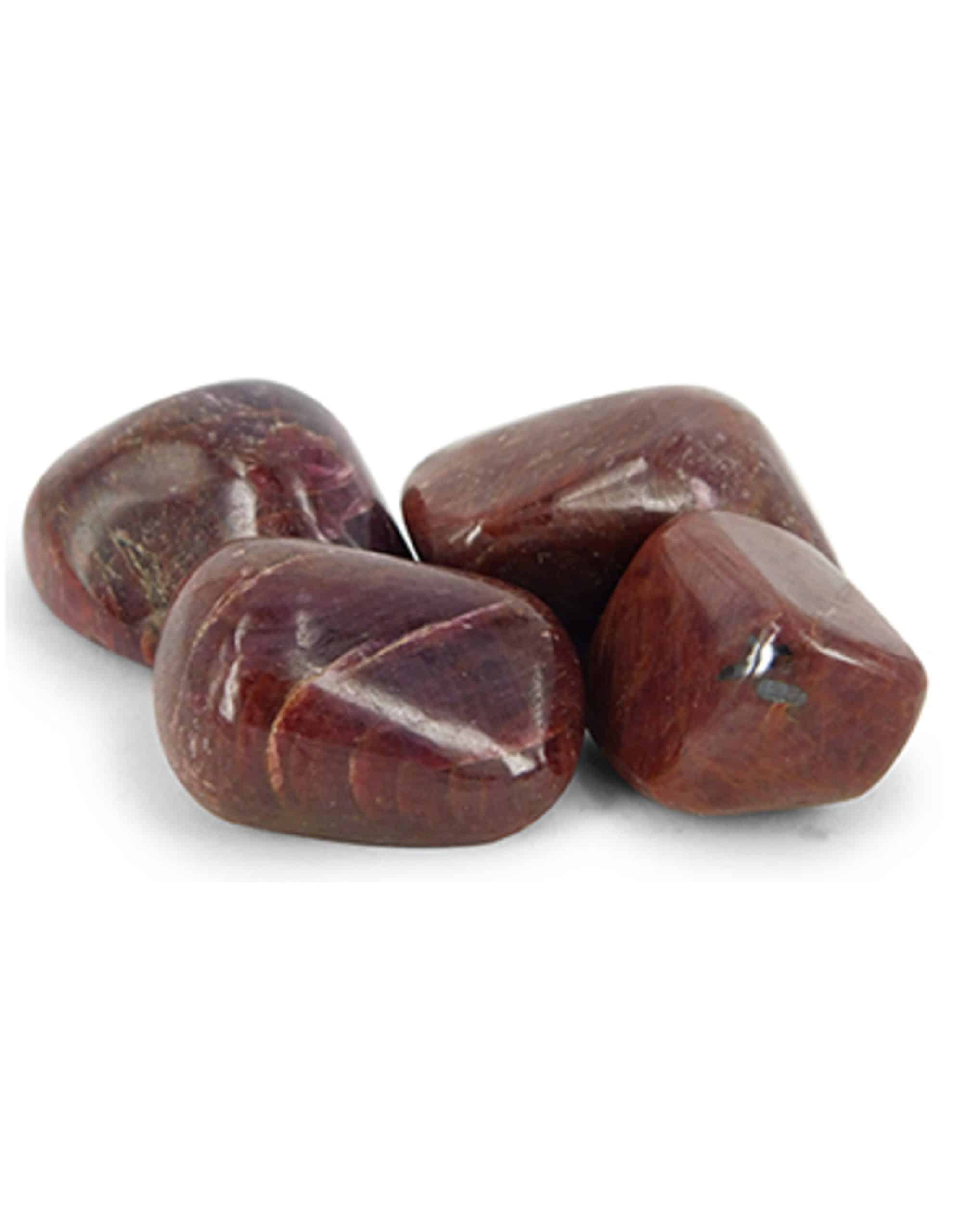 Robijn trommelstenen 100 gr. (mt3)