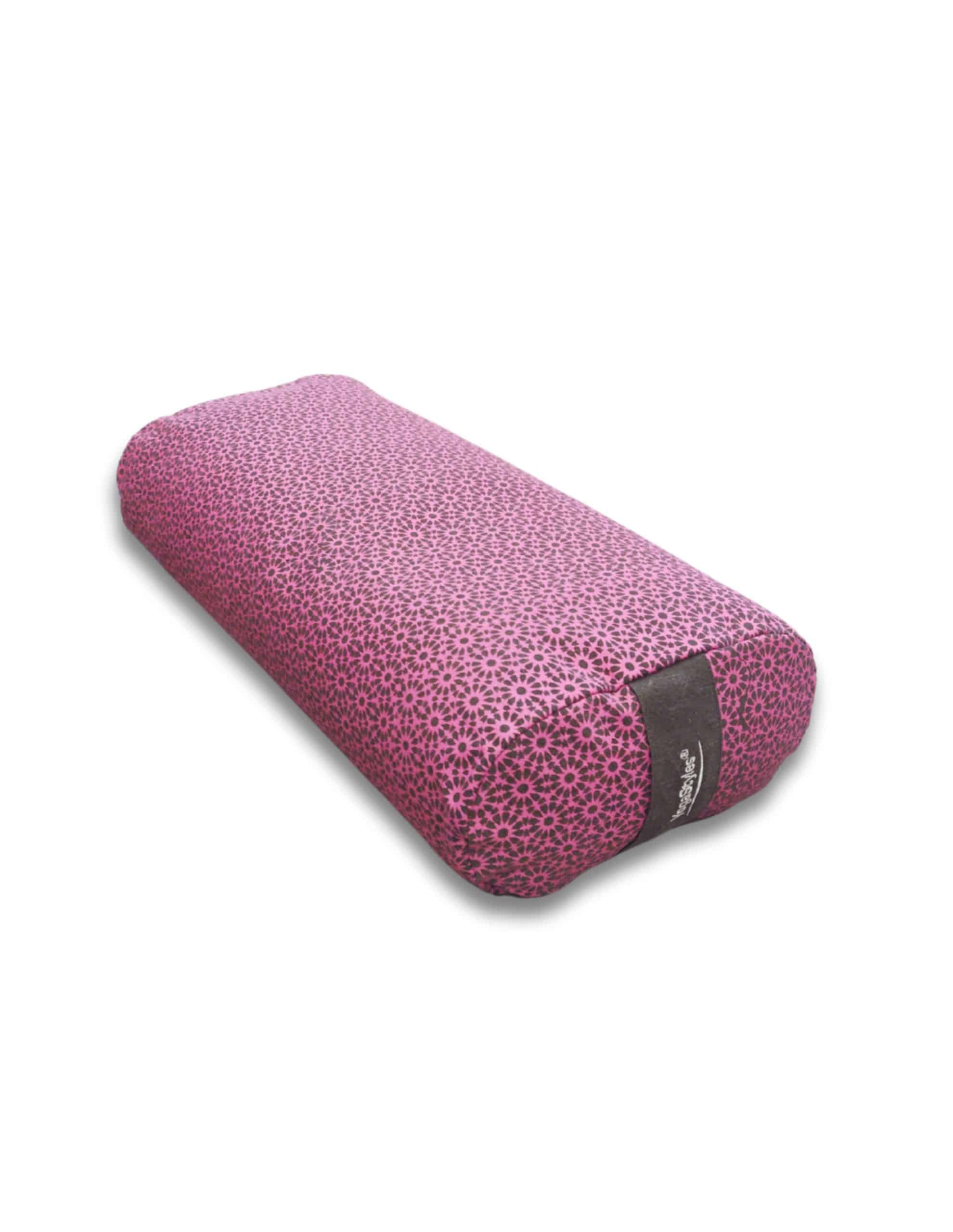 Roze Grijze Ovale Yogabolster Stijlvol Comfortabel