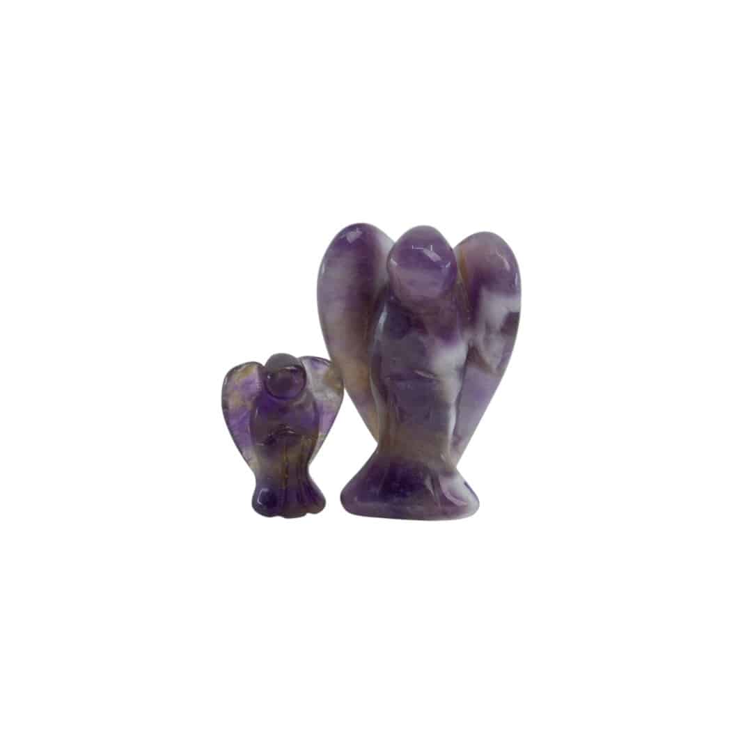 Amethist Engel Set (Klein en Groot) - Bundel