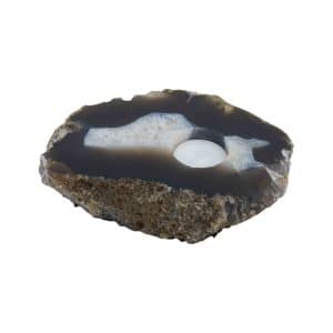 Waxinelichthouder Agaat Schijf (ca. 600 ~ 1000 gram)